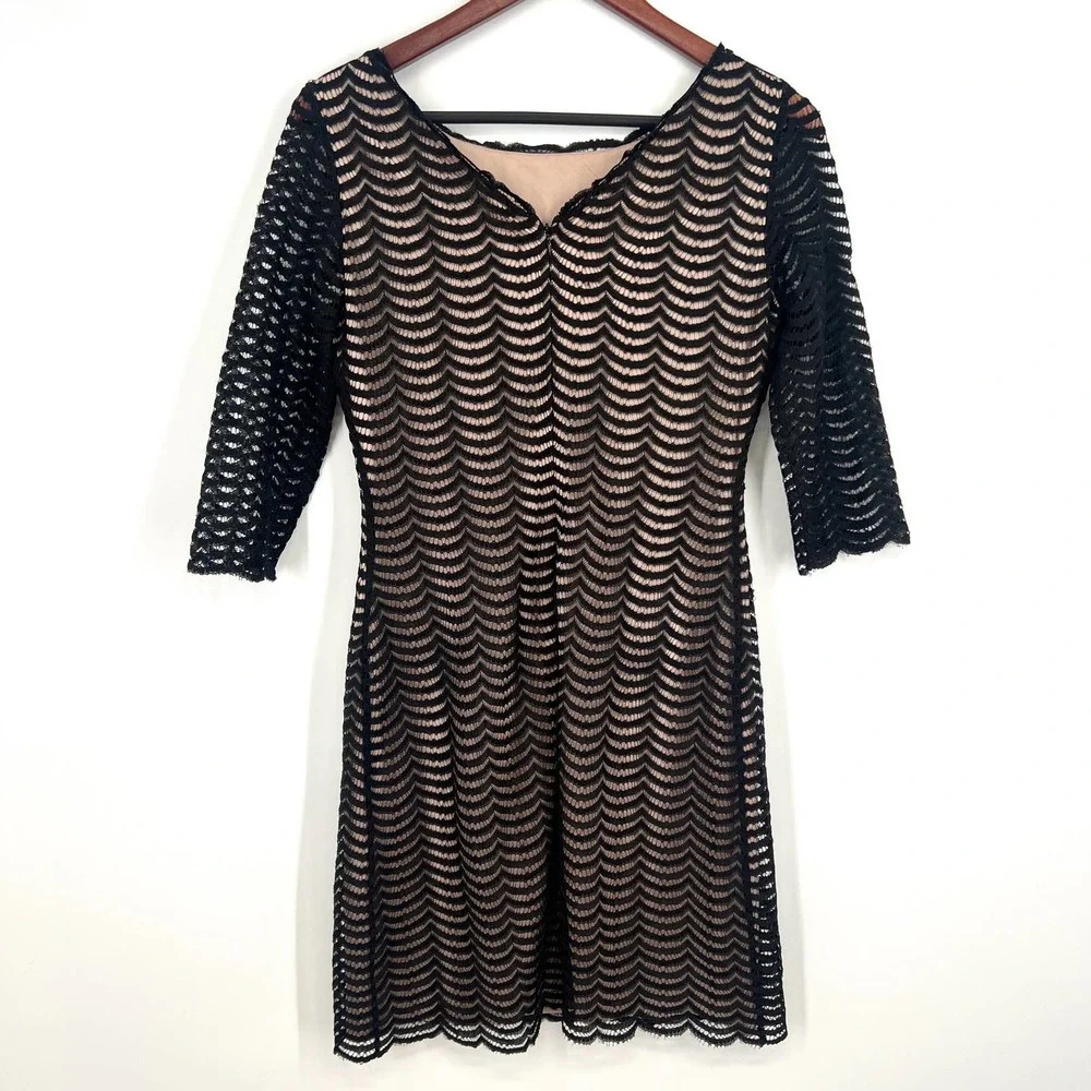 Ivanka Trump Womens Size 6 Black Business Dress Half Sleeve Professional Party - Picture 9 of 9